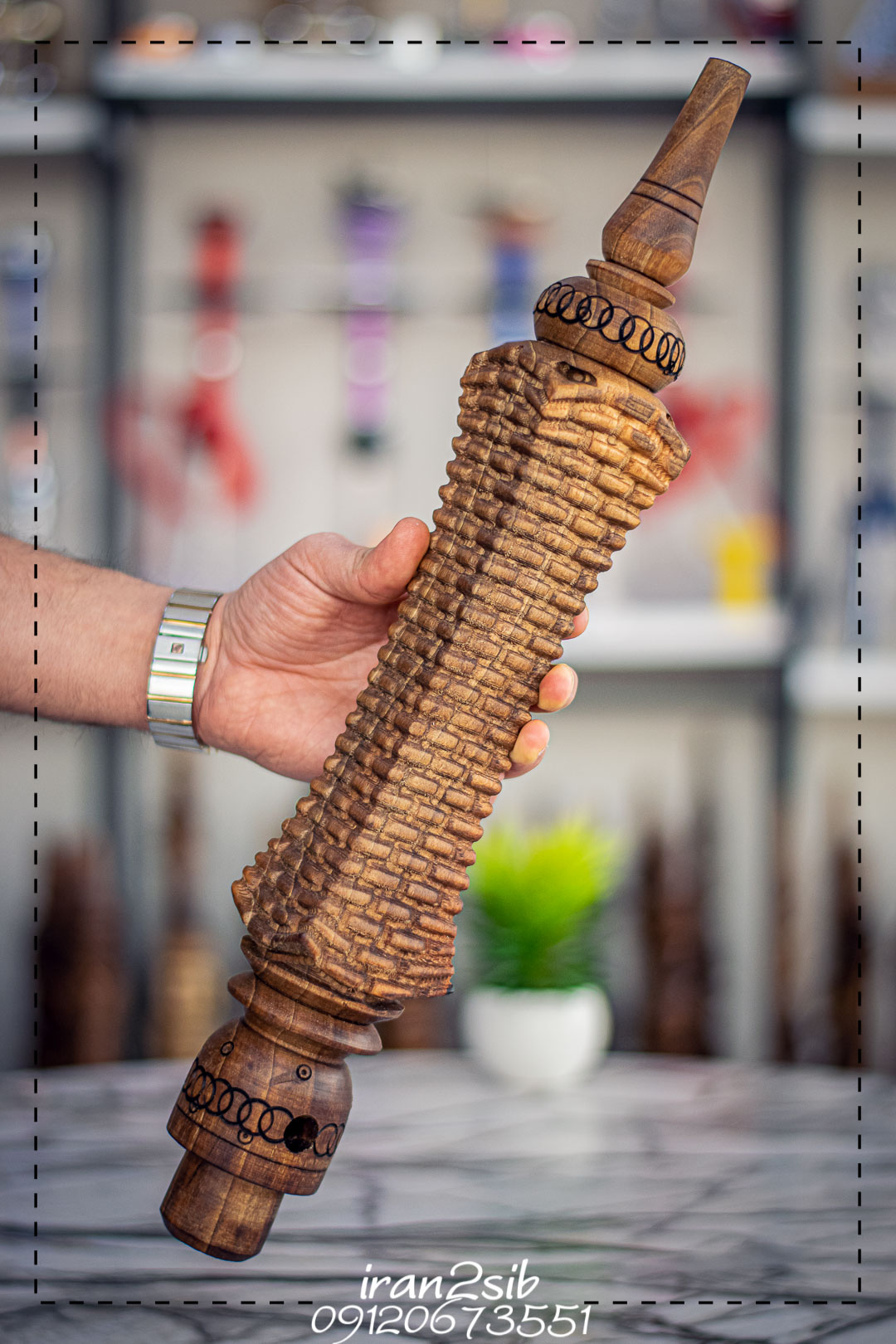  قیمت خرید تنه قلیان چوبی عکس قلیون چوبی فروش قلیان چوبی 