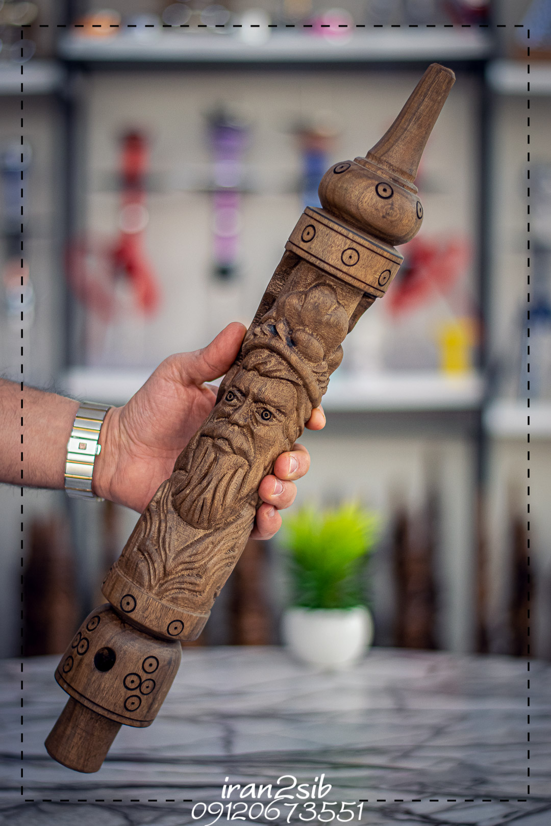  قیمت خرید تنه قلیان چوبی عکس قلیون چوبی فروش قلیان چوبی 