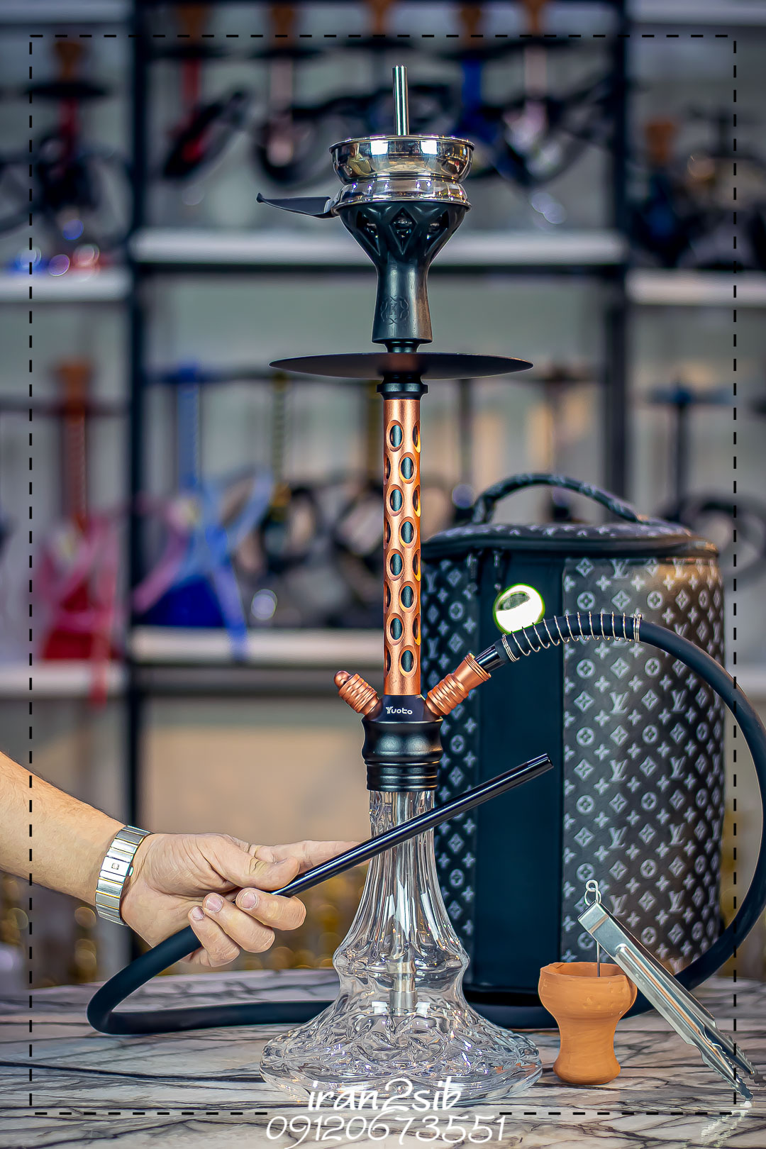  قیمت خرید تنه قلیان yuoto قلیان یوتو YUOTO HOOKAH عکس قلیان RGDHK    RGD,Kقلیون فروش قلیان چوبی 